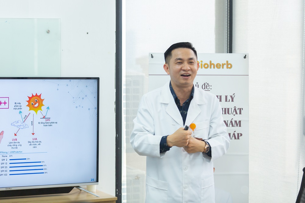 Bác sĩ Đông cùng mỹ phẩm sinh học Dr.Bioherb